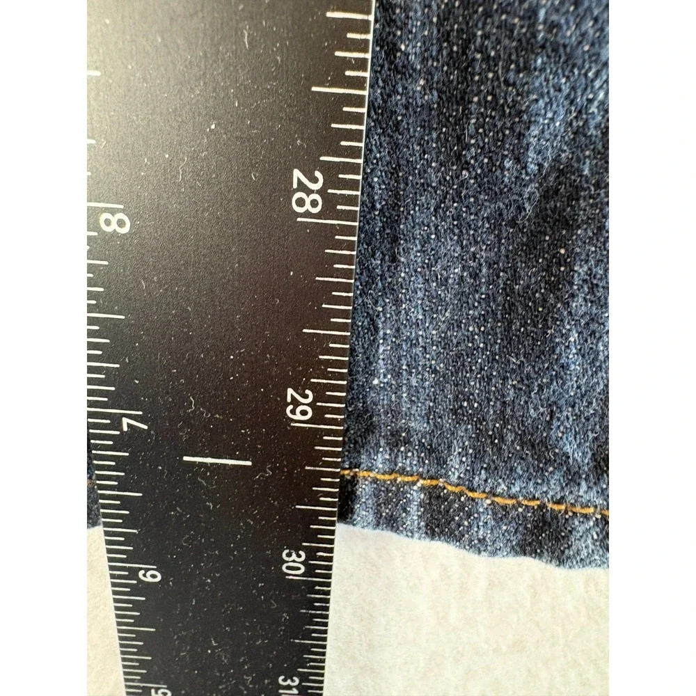 Guess Los Angeles Lincoln Slim Straight Fit Jeans 31 Blue Denim Authentic Casual